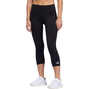 NWT Adidas Women Believe This 2.0 3/4 Gym Training Tights Black Size XS $50 L234
